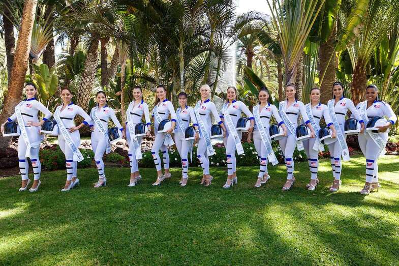 Candidatas a Reina del Carnaval de Maspalomas 2019 (Foto TA)